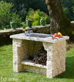Kit pour un barbecue en pierre - Batiweb