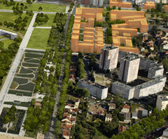 Quatre finalistes pour le quartier Hoche à Nanterre   - Batiweb