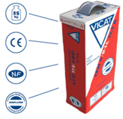 Un sac à ciment de 25 kg facile à transporter - Batiweb