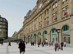 La gare Saint-Lazare poursuit sa métamorphose - Batiweb
