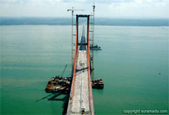 Le pont maritime le plus long d'Asie du Sud-Est - Batiweb