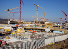 Plusieurs ouvriers blessés par une grue sur un chantier - Batiweb