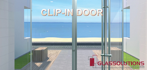 L'innovation et l'élégance CLIP-IN-DOOR par Glassolutions - Batiweb