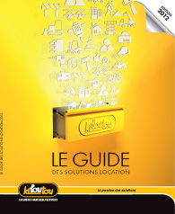 Guide des solutions location : l'ouvrage de référence des solutions KILOUTOU - Batiweb