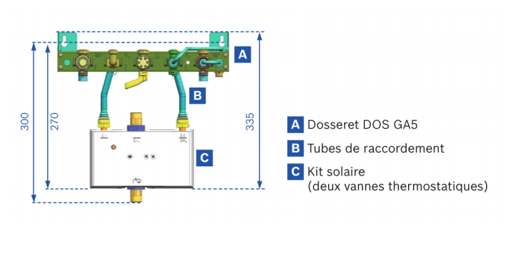 Une chaudière murale mixte à préchauffage solaire - Batiweb