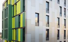 Panneaux composites alu non combustibles pour des logements sociaux - Batiweb