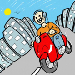 Paris se donne des airs de 'Dolce Vita' en scooter électrique - Batiweb