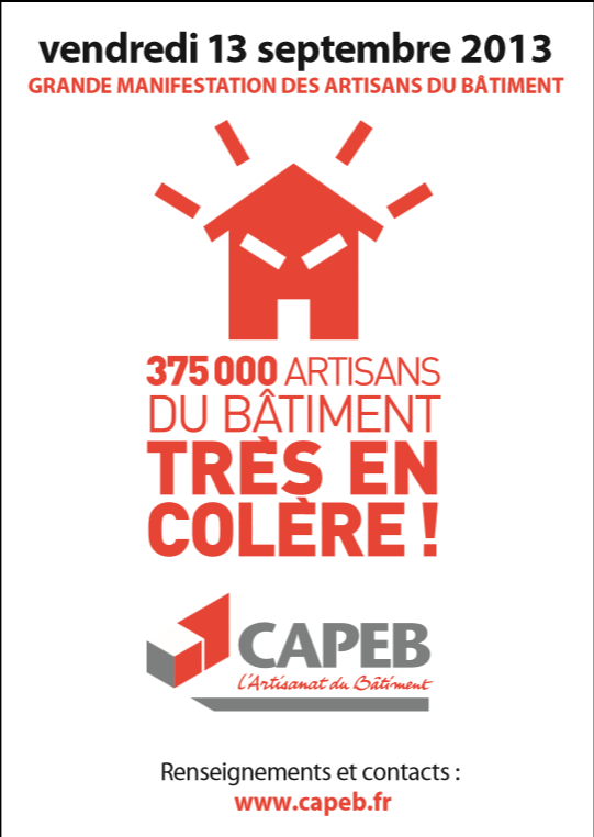 375 000 artisans du bâtiment très en colère - Batiweb