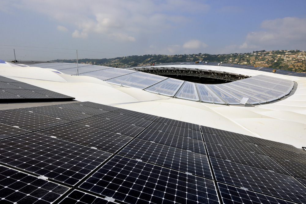 L'Allianz Riviera, un stade à énergie positive sur la Côte d'Azur - Batiweb