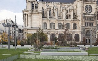 Inauguration du jardin Nelson Mandela des Halles - Batiweb