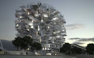L'Arbre blanc, la nouvelle folie architecturale de Montpellier - Batiweb