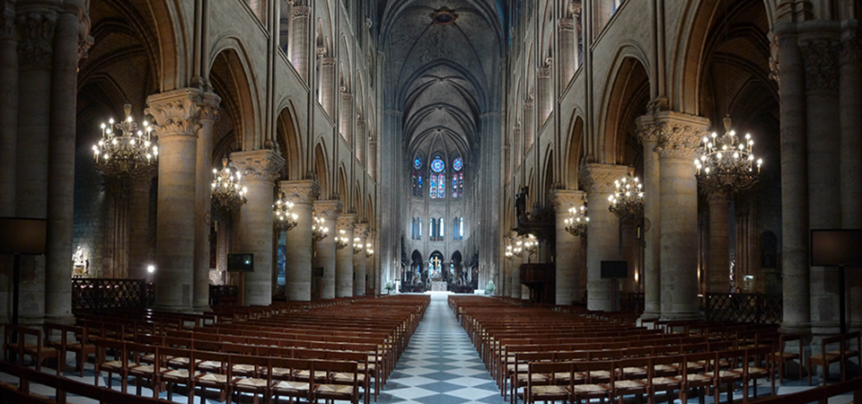 L'éclairage intérieur de Notre-Dame de Paris entièrement rénové - Batiweb