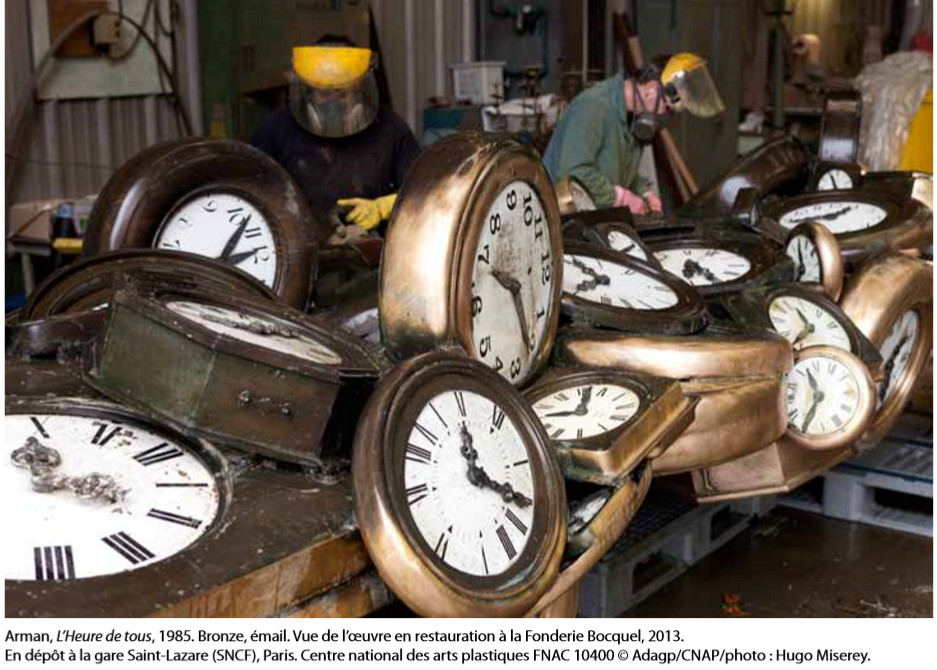 Les « Horloges » retrouvent leur place Gare Saint-Lazare - Batiweb