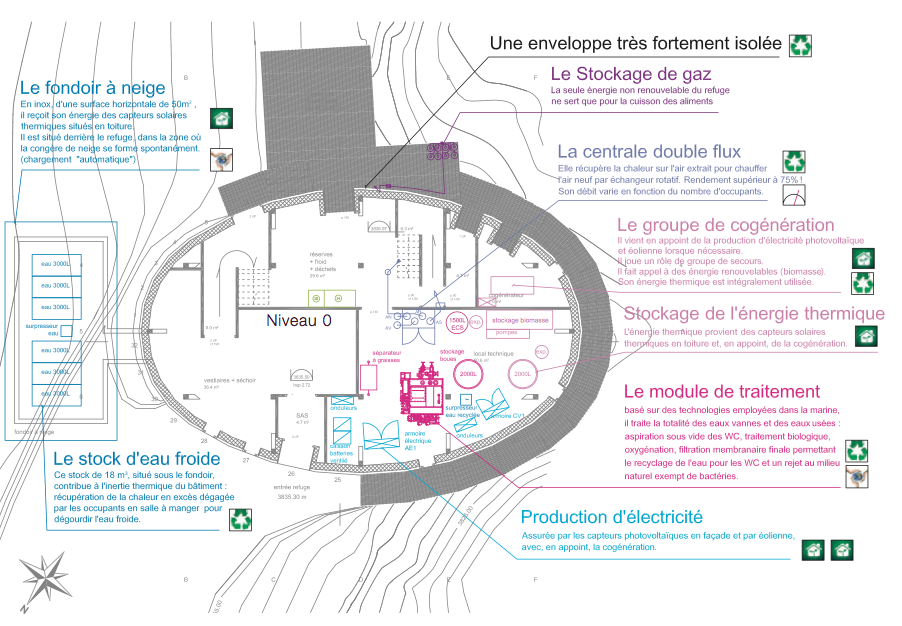 Un refuge aux allures de vaisseau spatial - Batiweb