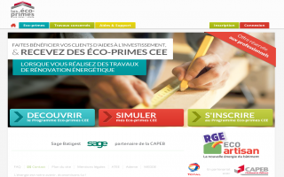 SAGE facilite l’accès des artisans aux éco-primes CEE - Batiweb