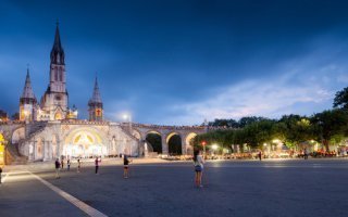 A Lourdes, coup d'envoi des travaux aux abords de la grotte - Batiweb