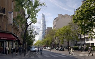 Remanié, le projet de tour Triangle adopté au printemps? Unibail-Rodamco y croit - Batiweb