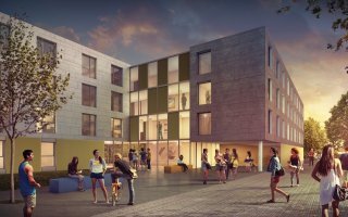 La construction modulaire bois, en réponse à la pénurie de logements étudiants - Batiweb