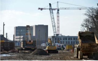 Une centrale à béton mobile sur le chantier du métro de Rennes - Batiweb