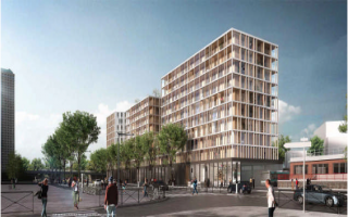 Paris : 220 nouveaux logements signés Bruno Mader et Odile & Guzy  - Batiweb