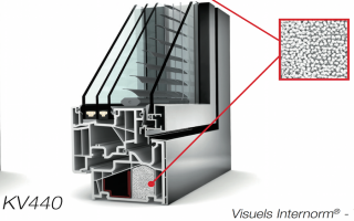 Des granulés pour remplacer la mousse d'isolation des cadres PVC - Batiweb