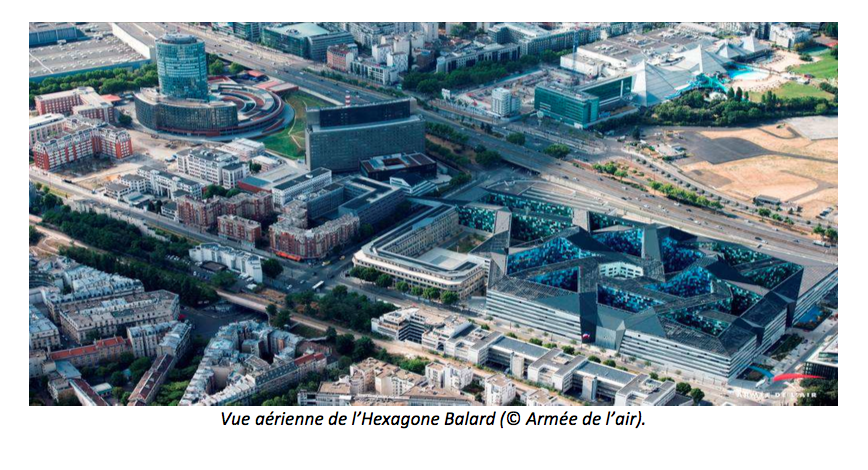 Hexagone-Balard : le nouveau Ministère de la Défense est inauguré - Batiweb