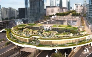 Un jardin romantique comme bouffée d'oxygène pour La Défense - Batiweb