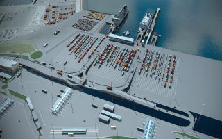 Calais Port 2015 : la première pierre est posée !  - Batiweb