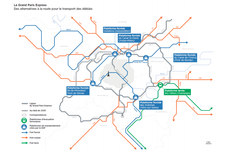 Grand Paris Express : Un appel à projets pour valoriser les déblais de chantier - Batiweb