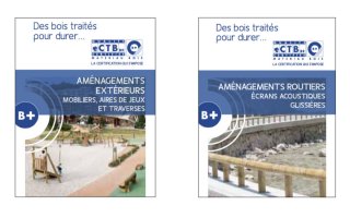 CTB-B+ publie des fiches pratiques autour des aménagements extérieurs et routiers en bois - Batiweb