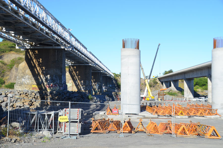 Nouveau chantier de franchissement à La Réunion - Batiweb