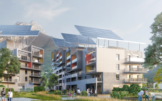 Top départ pour le chantier de construction du premier bâtiment autonome de France - Batiweb