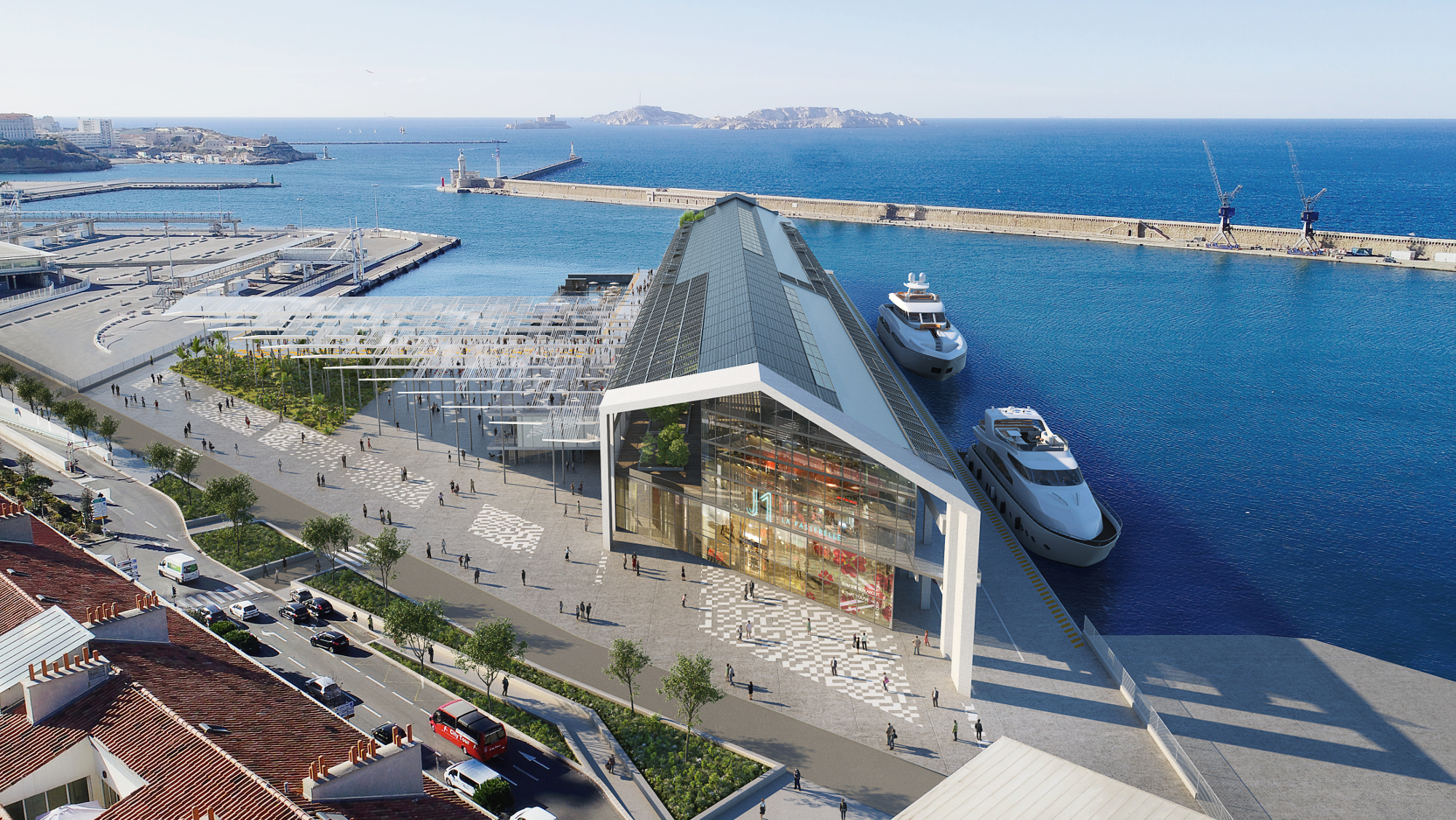 Un nouveau complexe de loisirs et de bureaux pour le Port de Marseille - Batiweb