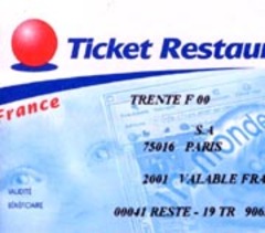 Exit l&#8217;allocation panier-repas, le ticket restaurant entre en force - Batiweb