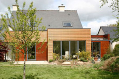 Une extension en bois pour changer de maison ... - Batiweb