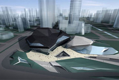 Le futur opéra de Canton ... Témoin du nouveau millénaire. - Batiweb