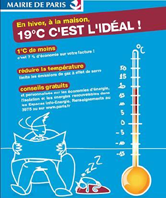Opération "chauffage à 19 degrés" à Paris, aprés la voiture, c'est aux appartements que la Mairie s'attaque ! - Batiweb
