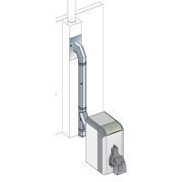 Fumisterie inox soi - raccordement chaudière - Batiweb