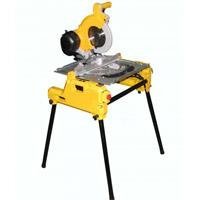 Scie pendulaire et onglets 230v sur pieds - Batiweb