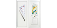 Gamme de panneaux de portes décoratifs en PVC - Batiweb