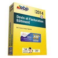 Logiciel de gestion EBP DEVIS ET FACTURATION BATIMENT 2014 - Batiweb