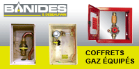 Coffrets gaz équipés coupure - détente - comptage - Batiweb