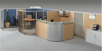 Installation de cloison séparateur de bureau - Batiweb