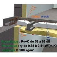 Plancher léger thermo acoustique PLTA-Seacbois - Batiweb