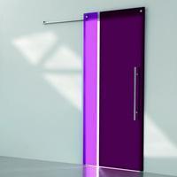 Bi-Color Verticale , Porte SystemZero Verre  - Batiweb