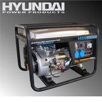 Groupe électrogène essence ouvert industrie HYUNDAI référence HY7000LE - Batiweb