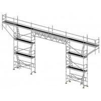 ECHAFAUDAGE 18M X 7M GOUTTIÈRE + PLANCHERS - Batiweb