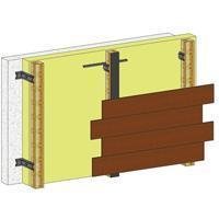 Système d’Isolation Thermique par l’Extérieur (I.T.E.) en bardage - Batiweb