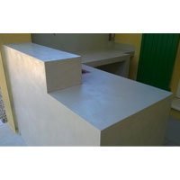 MOBILIER EN BETON FINITION BETON CIRE ROUVIERE - Batiweb