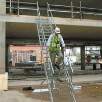 Escalier de chantier COMBISAFE - Batiweb